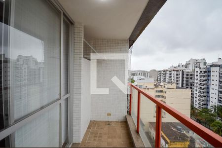 Varanda da Sala de apartamento à venda com 3 quartos, 120m² em Grajau, Rio de Janeiro