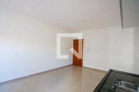 Sala/Cozinha de apartamento para alugar com 2 quartos, 60m² em Vila Linda, Santo André