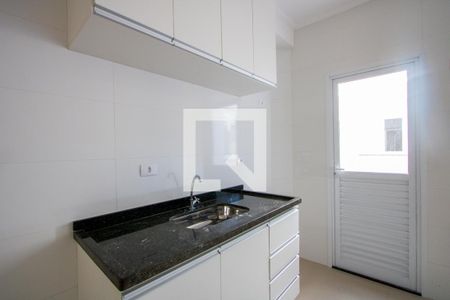Sala/Cozinha de apartamento para alugar com 2 quartos, 60m² em Vila Linda, Santo André