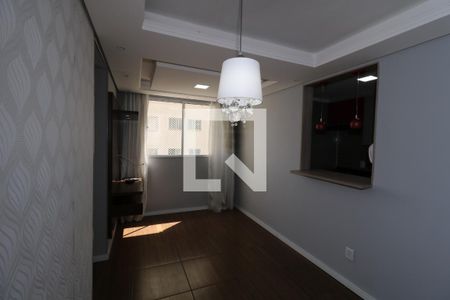 Sala de apartamento para alugar com 2 quartos, 46m² em Vila Homero Thon, Santo André