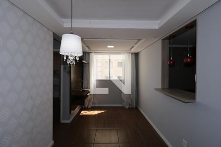 Sala de apartamento para alugar com 2 quartos, 46m² em Vila Homero Thon, Santo André