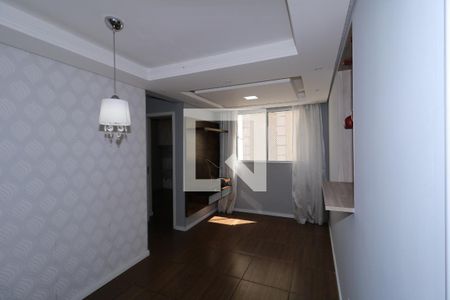 Sala de apartamento para alugar com 2 quartos, 46m² em Vila Homero Thon, Santo André