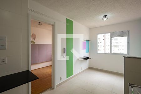 Sala de apartamento para alugar com 1 quarto, 26m² em Barra Funda, São Paulo