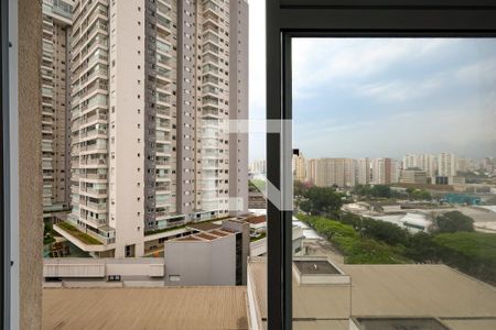 Vista da Sala de apartamento para alugar com 1 quarto, 26m² em Barra Funda, São Paulo