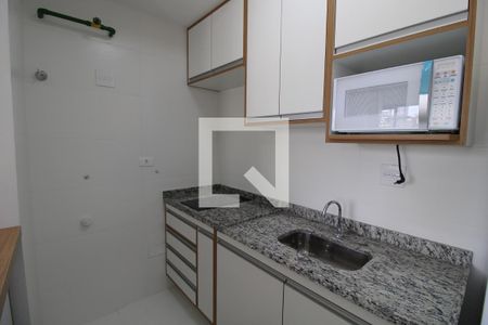 Cômodo Integrado - Sala, Cozinha e Quarto de kitnet/studio para alugar com 1 quarto, 30m² em Jardim São Paulo, São Paulo