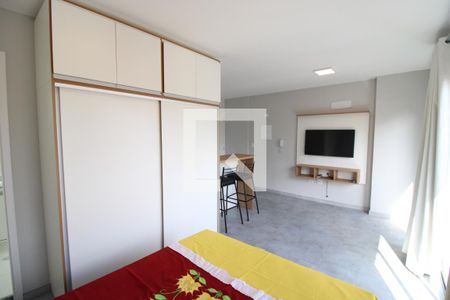 Cômodo Integrado - Sala, Cozinha e Quarto de kitnet/studio para alugar com 1 quarto, 30m² em Jardim São Paulo, São Paulo