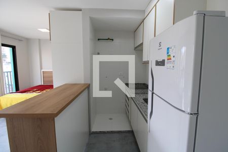 Cômodo Integrado - Sala, Cozinha e Quarto de kitnet/studio para alugar com 1 quarto, 30m² em Jardim São Paulo, São Paulo