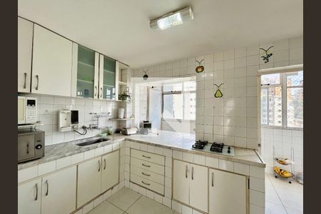 Cozinha de apartamento à venda com 4 quartos, 280m² em Sion, Belo Horizonte