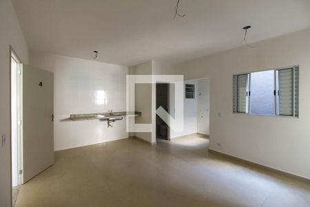 Sala/Cozinha de apartamento à venda com 1 quarto, 28m² em Vila Anadir, São Paulo