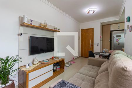 Sala de apartamento à venda com 2 quartos, 98m² em Parque Bandeirante, Santo André