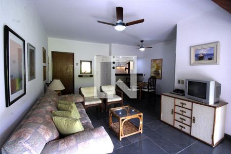 Sala de apartamento para alugar com 2 quartos, 83m² em Balneario Cidade Atlantica, Guarujá