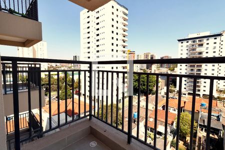 Sacada da Sala de apartamento para alugar com 2 quartos, 55m² em Jardim, Santo André