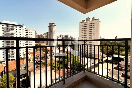 Sacada da Sala de apartamento para alugar com 2 quartos, 55m² em Jardim, Santo André