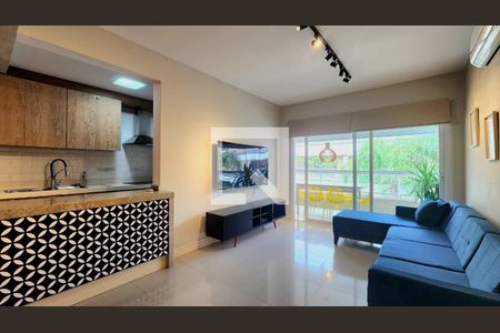 Sala de Estar de apartamento para alugar com 3 quartos, 97m² em Campeche, Florianópolis