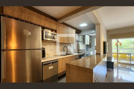 Cozinha de apartamento para alugar com 3 quartos, 97m² em Campeche, Florianópolis