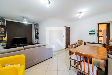 Sala de apartamento à venda com 3 quartos, 140m² em Campestre, Santo André