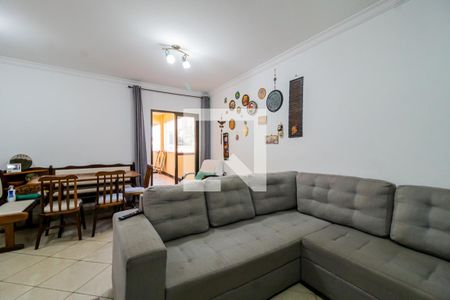 Sala de apartamento à venda com 3 quartos, 140m² em Campestre, Santo André