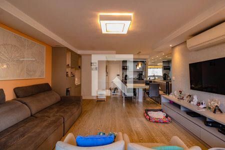 Sala de apartamento à venda com 3 quartos, 91m² em Vila Campestre, São Paulo