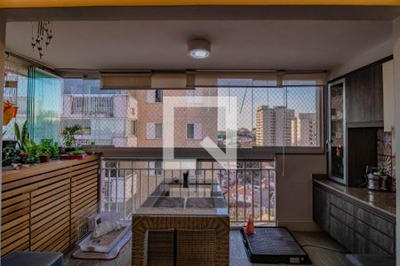 Varanda de apartamento à venda com 3 quartos, 91m² em Vila Campestre, São Paulo