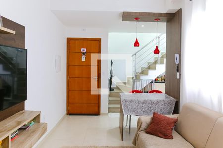 Sala de apartamento à venda com 2 quartos, 92m² em Santa Maria, Santo André