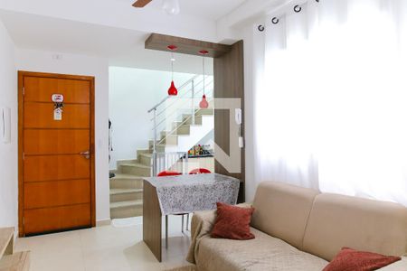 Sala de apartamento à venda com 2 quartos, 92m² em Santa Maria, Santo André