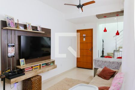 Sala de apartamento à venda com 2 quartos, 92m² em Santa Maria, Santo André