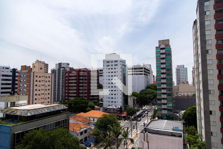 Vista da Varanda de kitnet/studio à venda com 1 quarto, 21m² em Vila Clementino, São Paulo