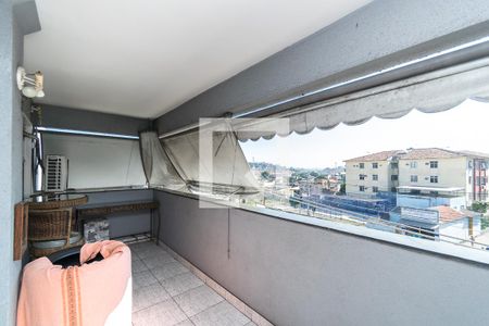 Varanda da Sala de apartamento à venda com 3 quartos, 81m² em Penha Circular, Rio de Janeiro