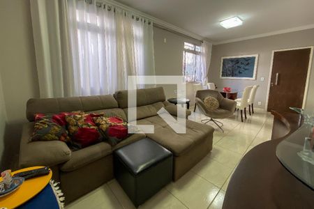 Sala de apartamento para alugar com 3 quartos, 106m² em São Bento, Belo Horizonte