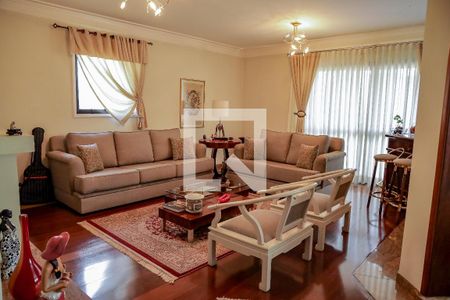 Sala de apartamento para alugar com 3 quartos, 210m² em Jardim Anália Franco, São Paulo