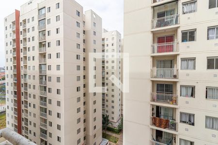 Vista da Varanda da Sala de apartamento para alugar com 2 quartos, 55m² em Vila Homero Thon, Santo André