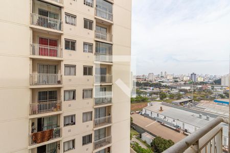 Vista da Varanda da Sala de apartamento para alugar com 2 quartos, 55m² em Vila Homero Thon, Santo André