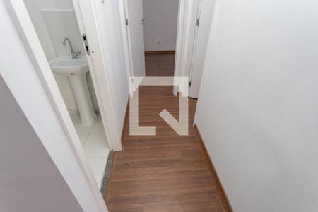 Corredor  de apartamento à venda com 2 quartos, 47m² em Centro, Diadema