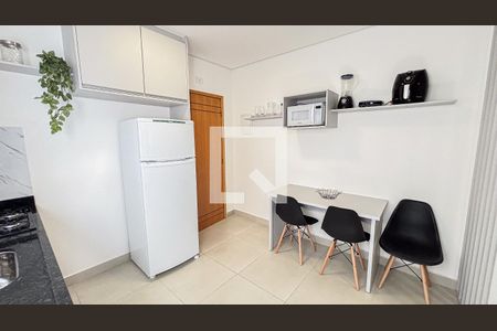 Sala - Sala de Jantar - Cozinha de apartamento à venda com 2 quartos, 50m² em Vila Silvestre, Santo André