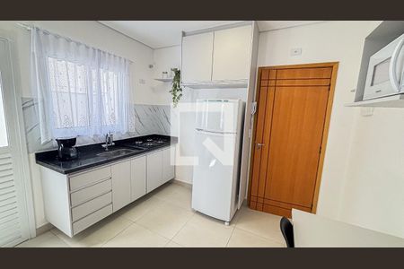 Sala - Sala de Jantar - Cozinha de apartamento à venda com 2 quartos, 50m² em Vila Silvestre, Santo André