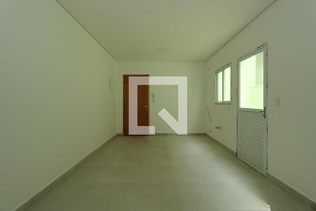 Sala/Cozinha de apartamento à venda com 2 quartos, 50m² em Vila Silvestre, Santo André