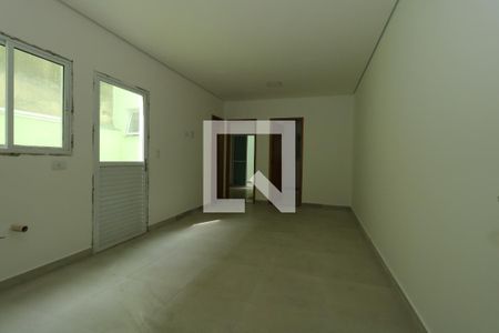 Sala/Cozinha de apartamento à venda com 2 quartos, 50m² em Vila Silvestre, Santo André