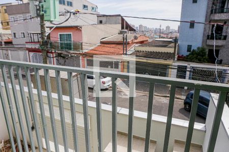 Varanda  de apartamento à venda com 2 quartos, 50m² em Vila Silvestre, Santo André