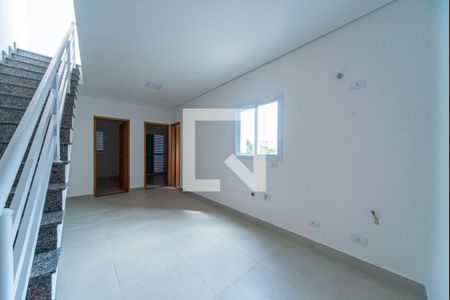 Sala de apartamento à venda com 2 quartos, 90m² em Vila Silvestre, Santo André
