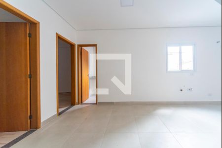 Sala de apartamento à venda com 2 quartos, 90m² em Vila Silvestre, Santo André