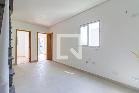 Sala de apartamento à venda com 2 quartos, 100m² em Vila Silvestre, Santo André