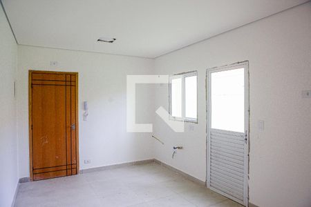 Sala - Sala de Jantar - Cozinha de apartamento à venda com 2 quartos, 50m² em Vila Silvestre, Santo André