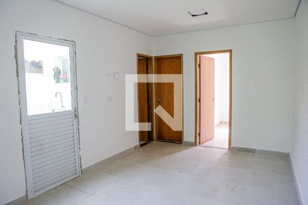 Sala - Sala de Jantar - Cozinha de apartamento à venda com 2 quartos, 50m² em Vila Silvestre, Santo André