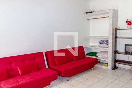 Sala/Quarto de kitnet/studio para alugar com 1 quarto, 48m² em Boqueirão, Praia Grande