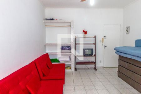 Sala/Quarto de kitnet/studio para alugar com 1 quarto, 48m² em Boqueirão, Praia Grande