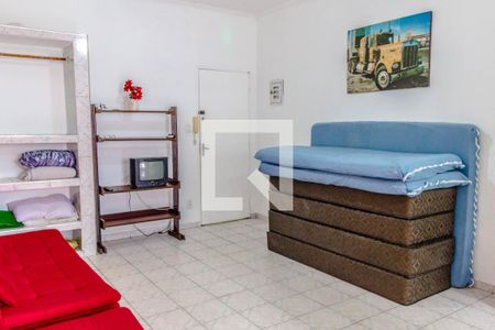 Sala/Quarto de kitnet/studio para alugar com 1 quarto, 48m² em Boqueirão, Praia Grande