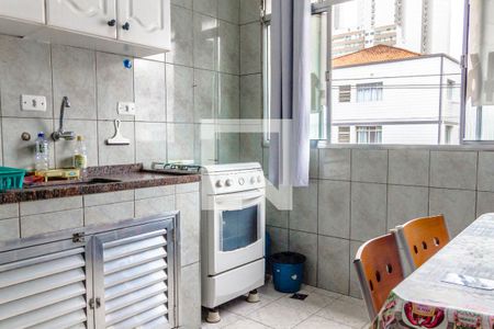 Cozinha de kitnet/studio para alugar com 1 quarto, 48m² em Boqueirão, Praia Grande