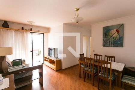 sala  de apartamento para alugar com 3 quartos, 75m² em Jardim Monte Kemel, São Paulo