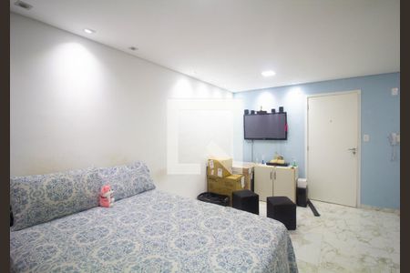 Sala/Cozinha de apartamento à venda com 1 quarto, 28m² em Vila Campanela, São Paulo