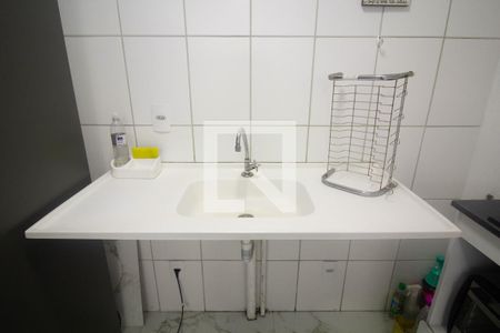 Cozinha de apartamento à venda com 1 quarto, 28m² em Vila Campanela, São Paulo